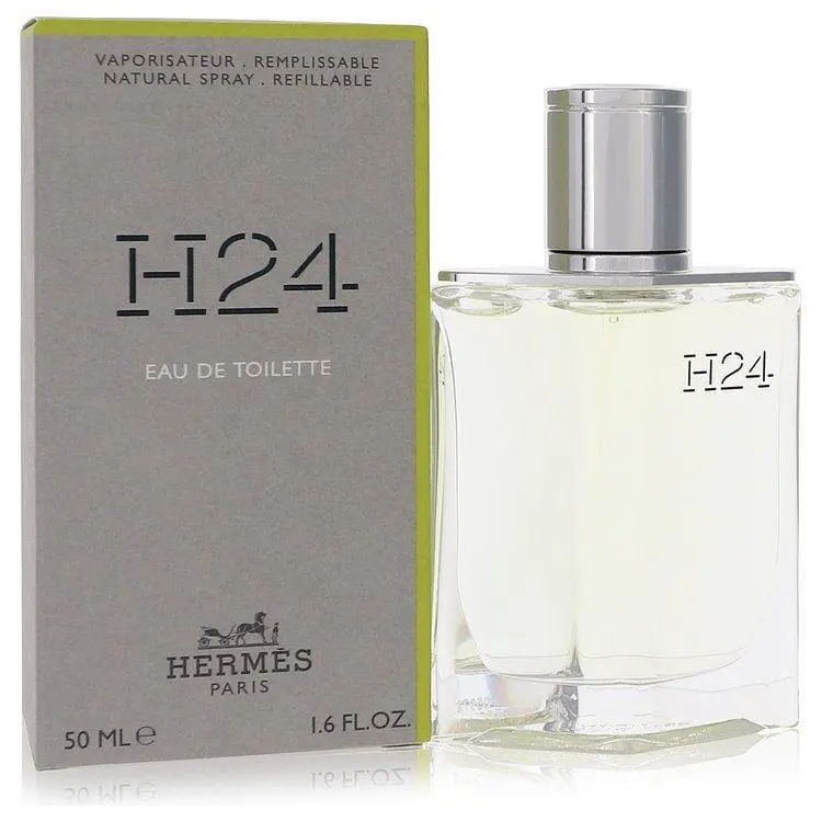 H24  Eau De Toilette Refillable Spray 1.6 oz Men by Hermes