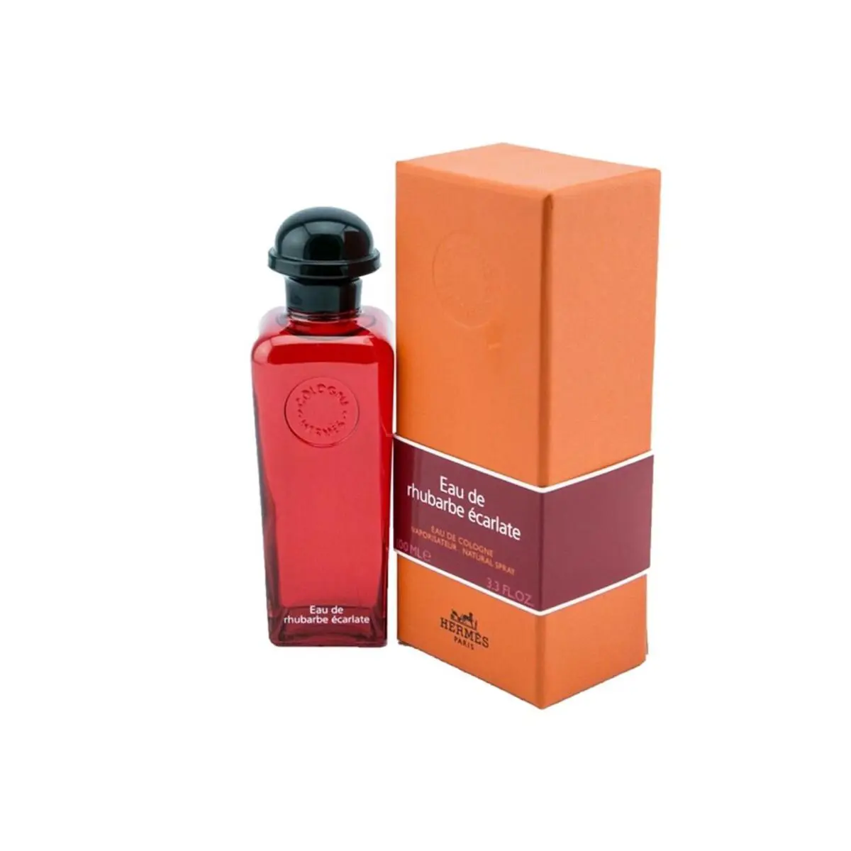 Hermes Eau DE Rhubarbe Ecarlate Eau De Cologne Spray -size 3.3 Oz / 100mL