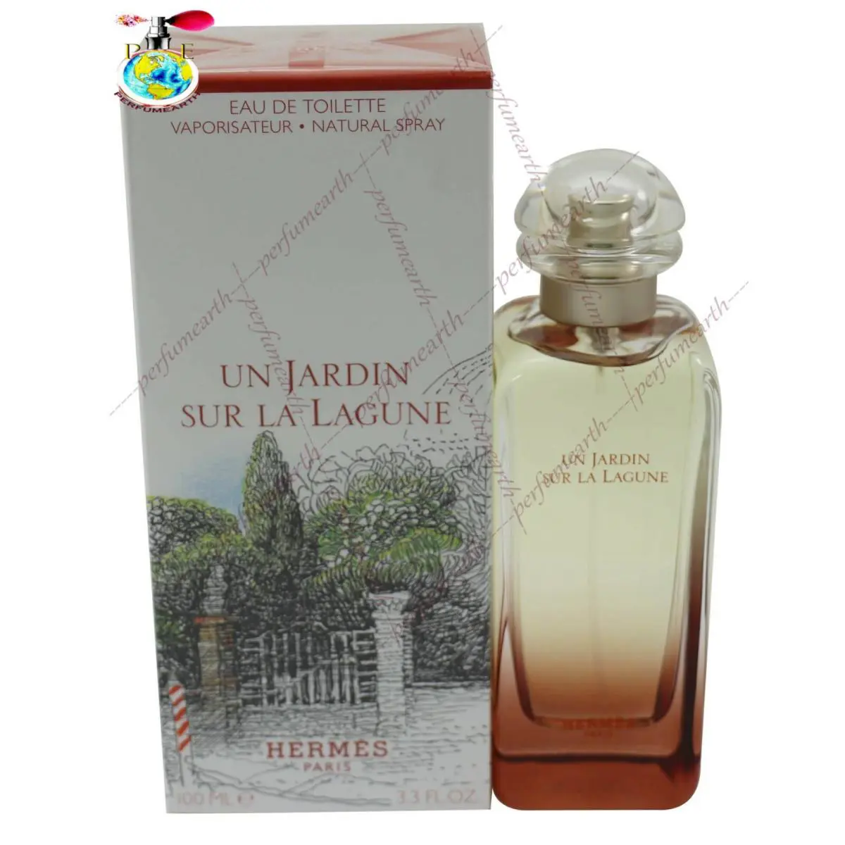 Un Jardin Sur La Lagune 3.4/3.3 Oz Eau de Toilette Spray By Hermes
