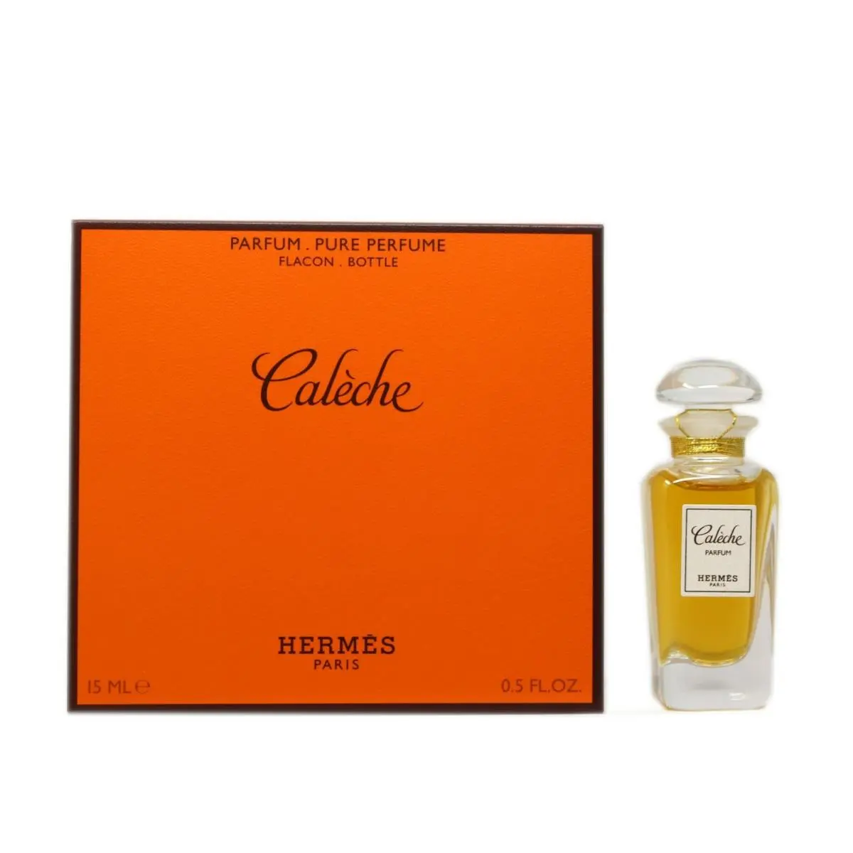 Hermes Caleche Pure Perfume Bottle 15 ML/0.5 Fl.oz