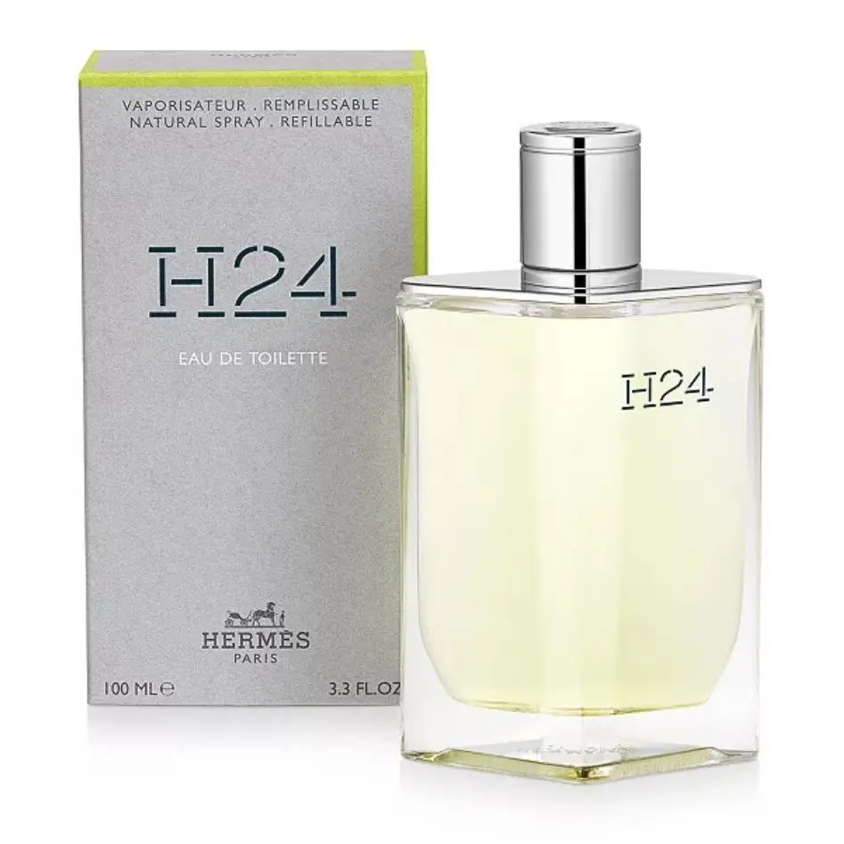 Hermes H24 For Men 3.3 oz 100 ml Edt Refillable Spray
