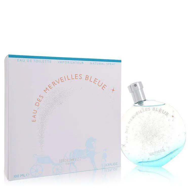 Eau Des Merveilles Bleue Perfume By Hermes Edt Spray 3.4oz/100ml For Women