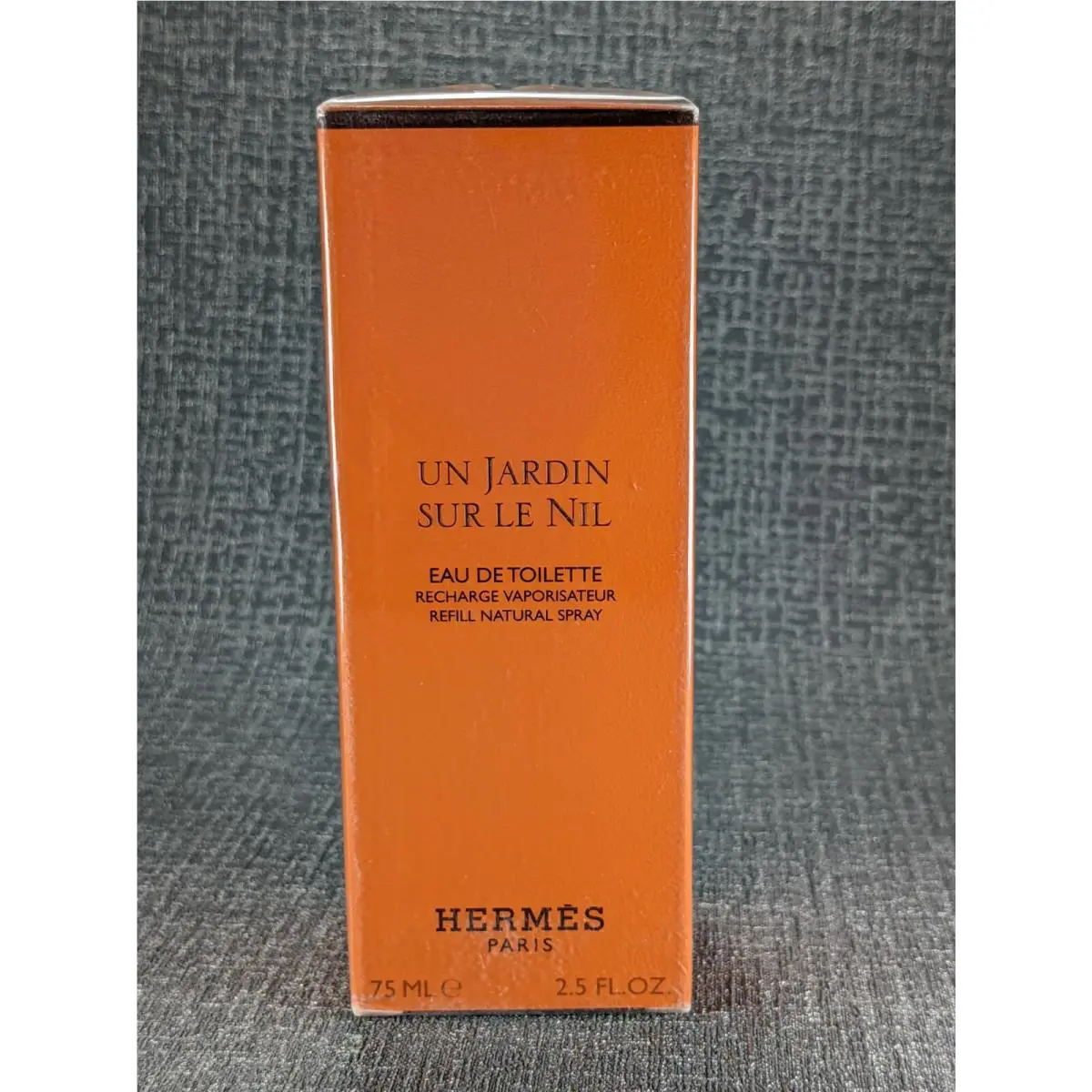 Hermes UN Jardin Sur LE Nil Edt Recharge Refill Spray 2.5oz / 75 ML