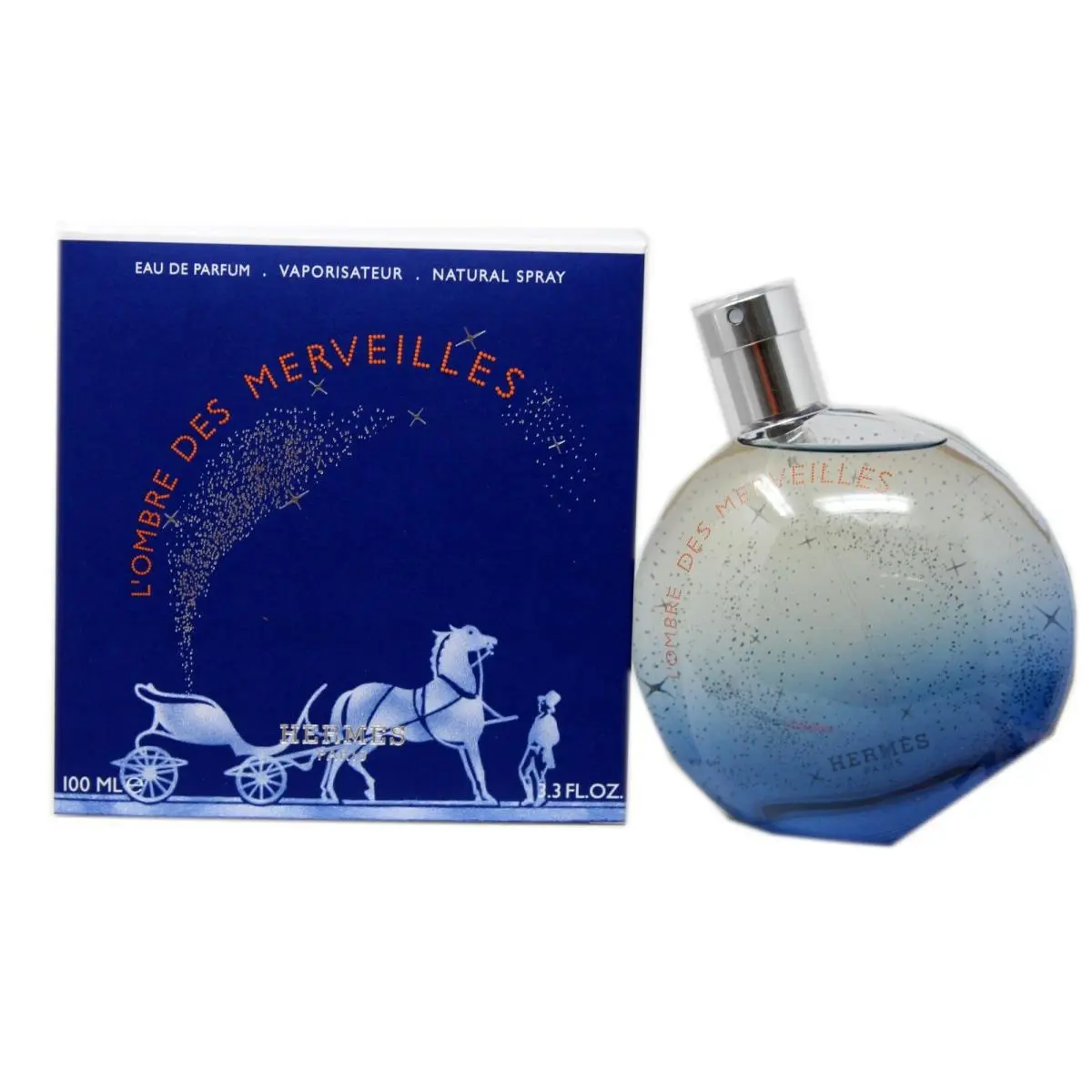 Hermes L`ombre Des Merveilles Eau DE Parfum Natural Spray 100 ML/3.3 Fl.oz