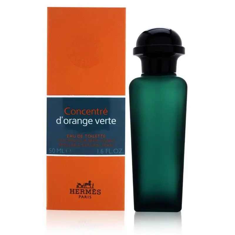 Concentre D`orange Verte by Hermes 1.6 oz Eau de Toilette Spray Refillable