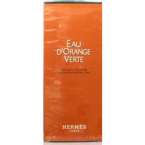 Hermes Eau D`orange Verte Edc Eau De Cologne Natural Spray 3.4 OZ/100 ML