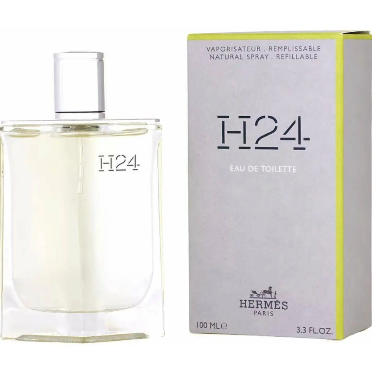 H24 by Hermes 3.3 3.4 oz Perfume Cologne For Men Brand Tester