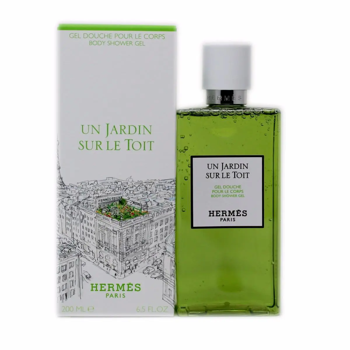 UN Jardin Sur LE Toit Body Shower Gel 200 ML/6.5 Fl.oz. NIB-32739 by Hermes