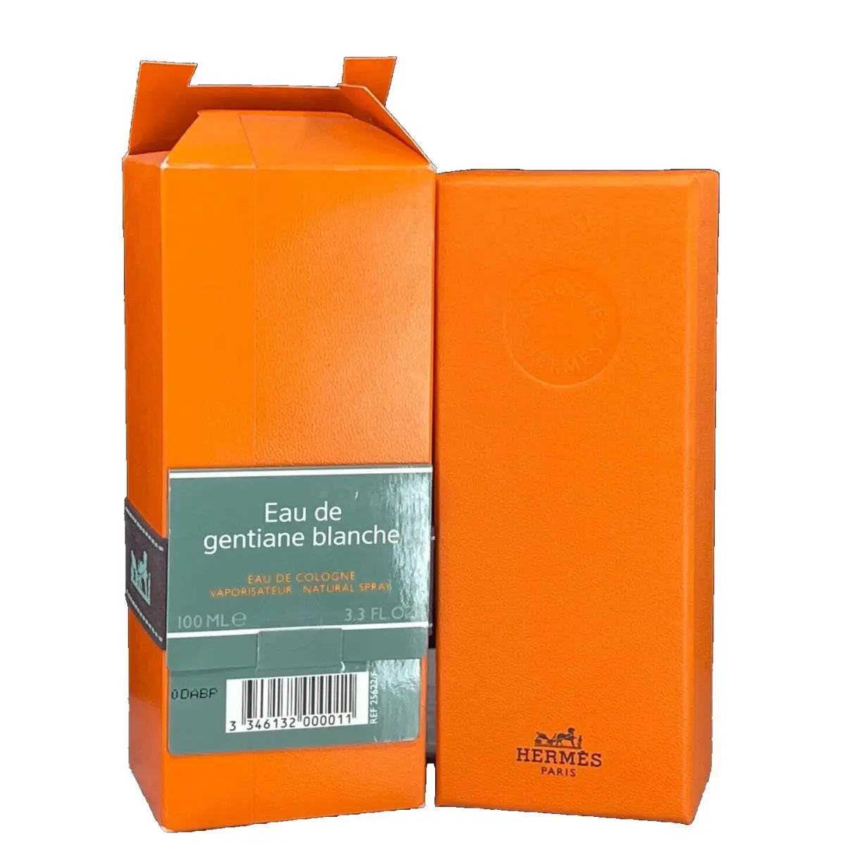 Hermes Eau De Gentiane Blanche Cologne with Sleeve 3.3 oz