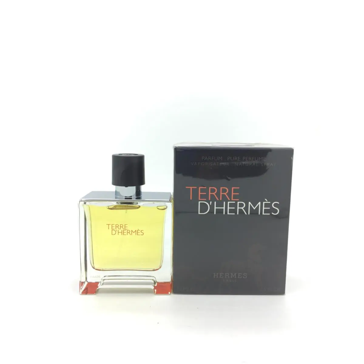 Terre D`hermes By Hermes 2.5 oz 75ml Spray Parfum Pure Perfume For Men