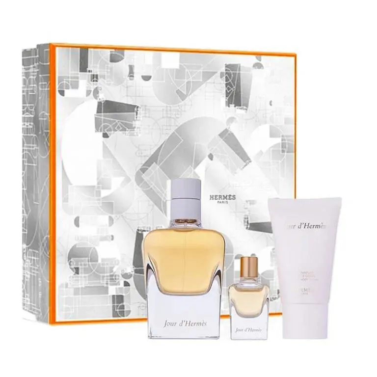 Jour D` Hermes by Hermes 3pcs Set Edp: 2.87oz+0.25oz+1oz .bl