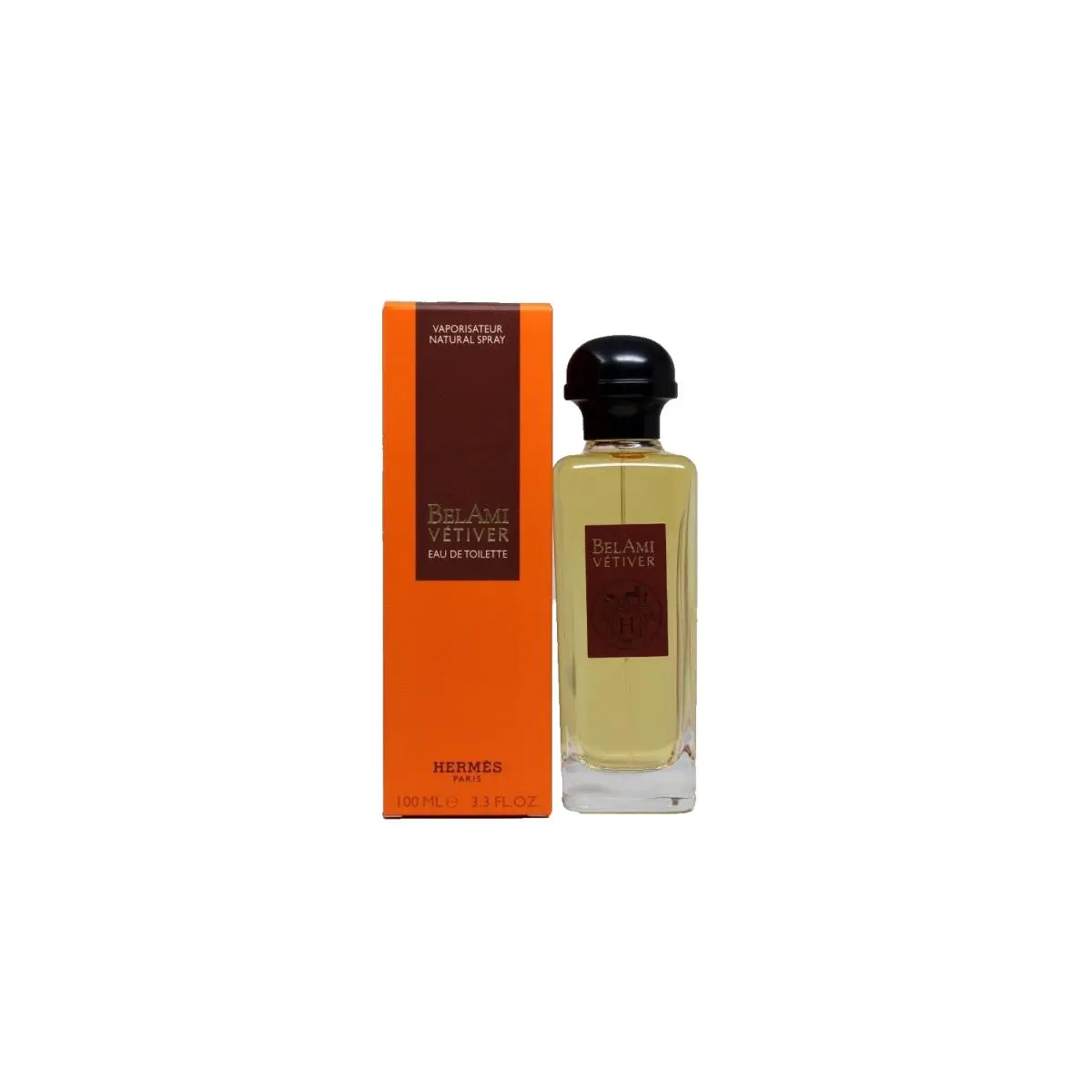Hermes Belami Vetiver Eau DE Toilette Natural Spray 100 ML/3.3 Fl.oz