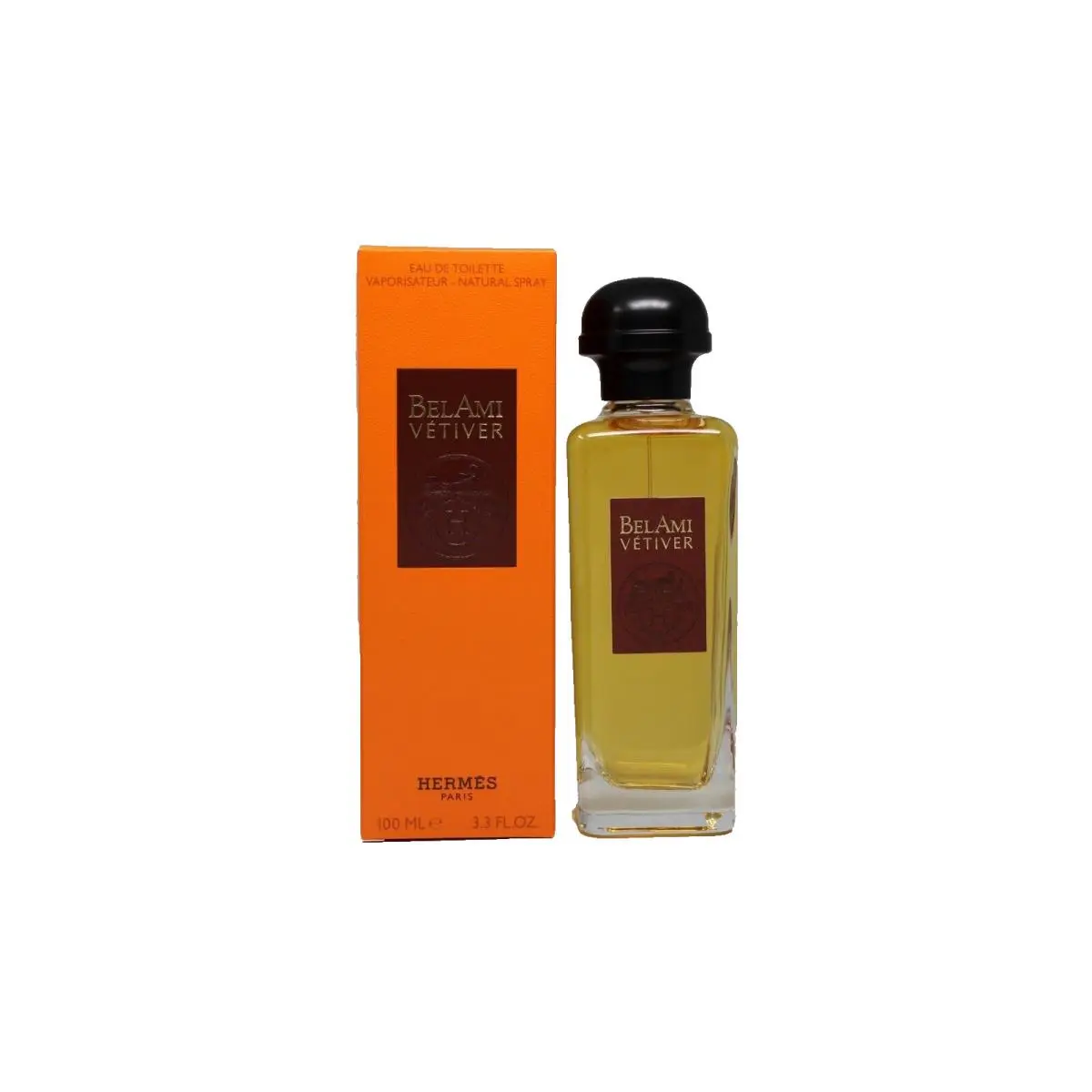 Hermes Belami Vetiver Eau DE Toilette Natural Spray 100 ML/3.3 Fl.oz. O/p