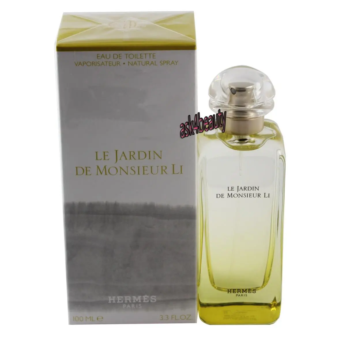 Hermes Le Jardin de Monsieur LI 3.4oz/100ml Edt Spray For Women
