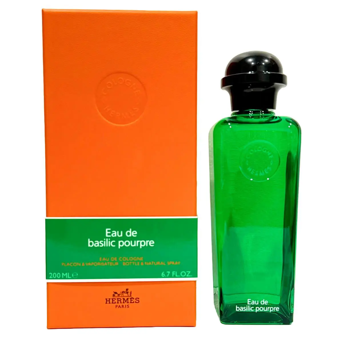 Hermes Eau de Basilic Pourpre Unisex 6.7 oz Eau de Cologne Spray