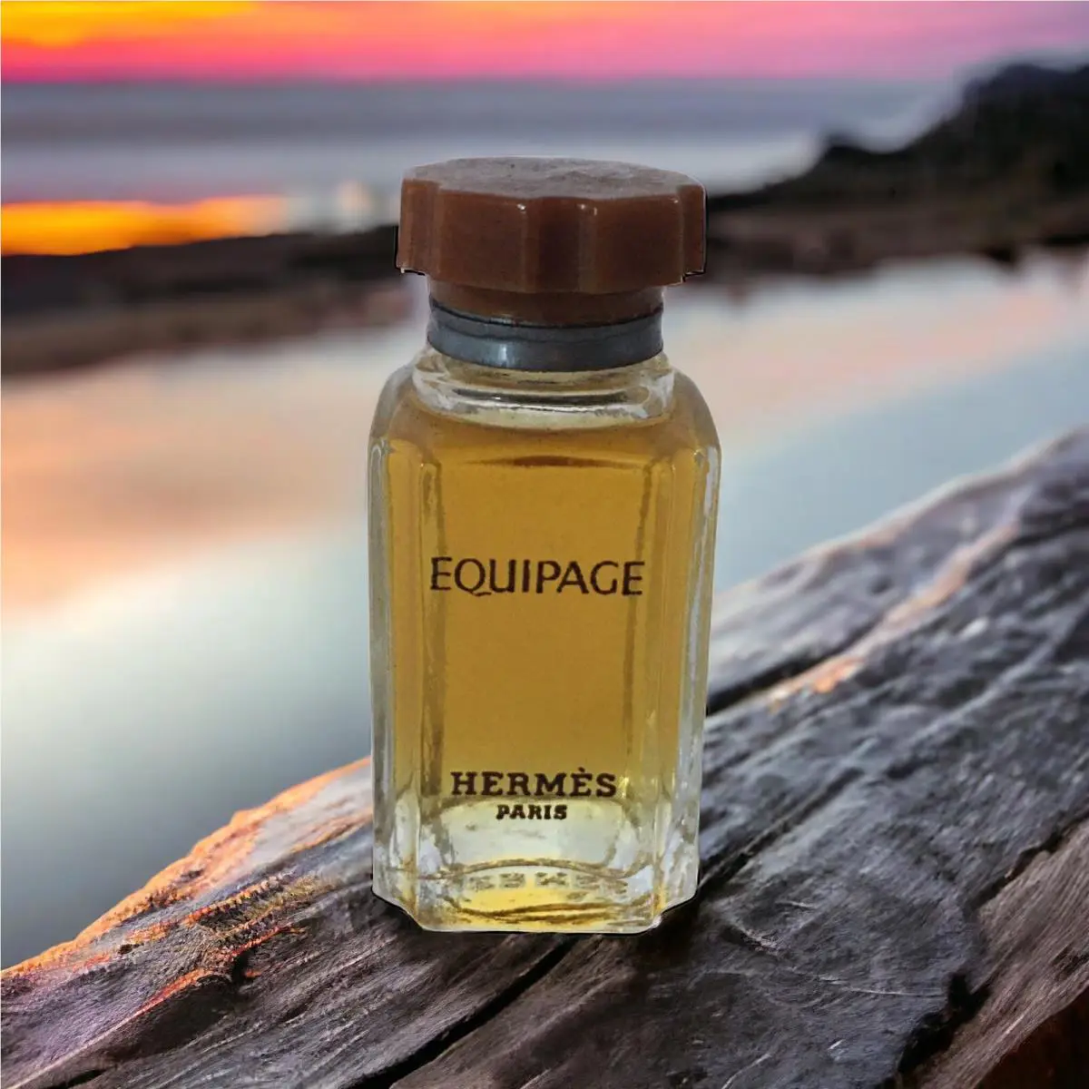 Vintage Hermès Equipage Mini Perfume 10 ml 0.33 Fl. Oz. Luxury Collectible