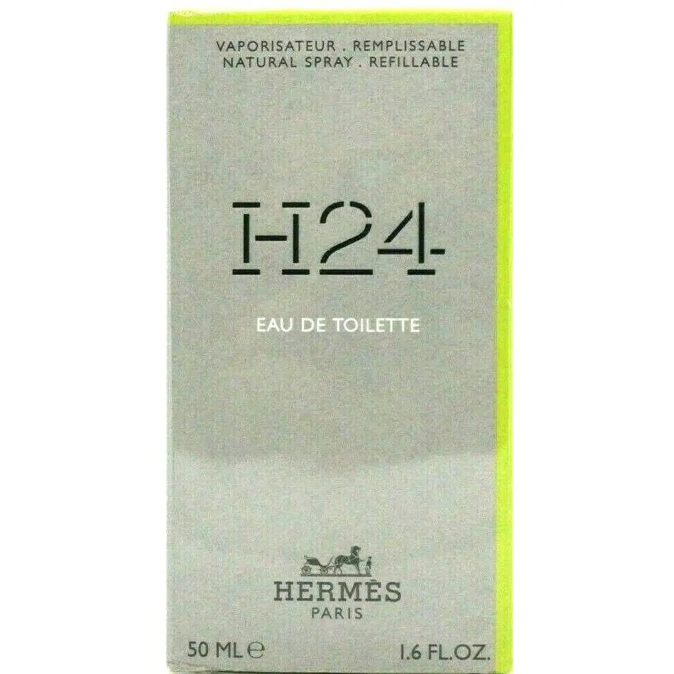 Hermes H24 Eau DE Toilette Refillable Spray For Men 1.6 Oz / 50 ml