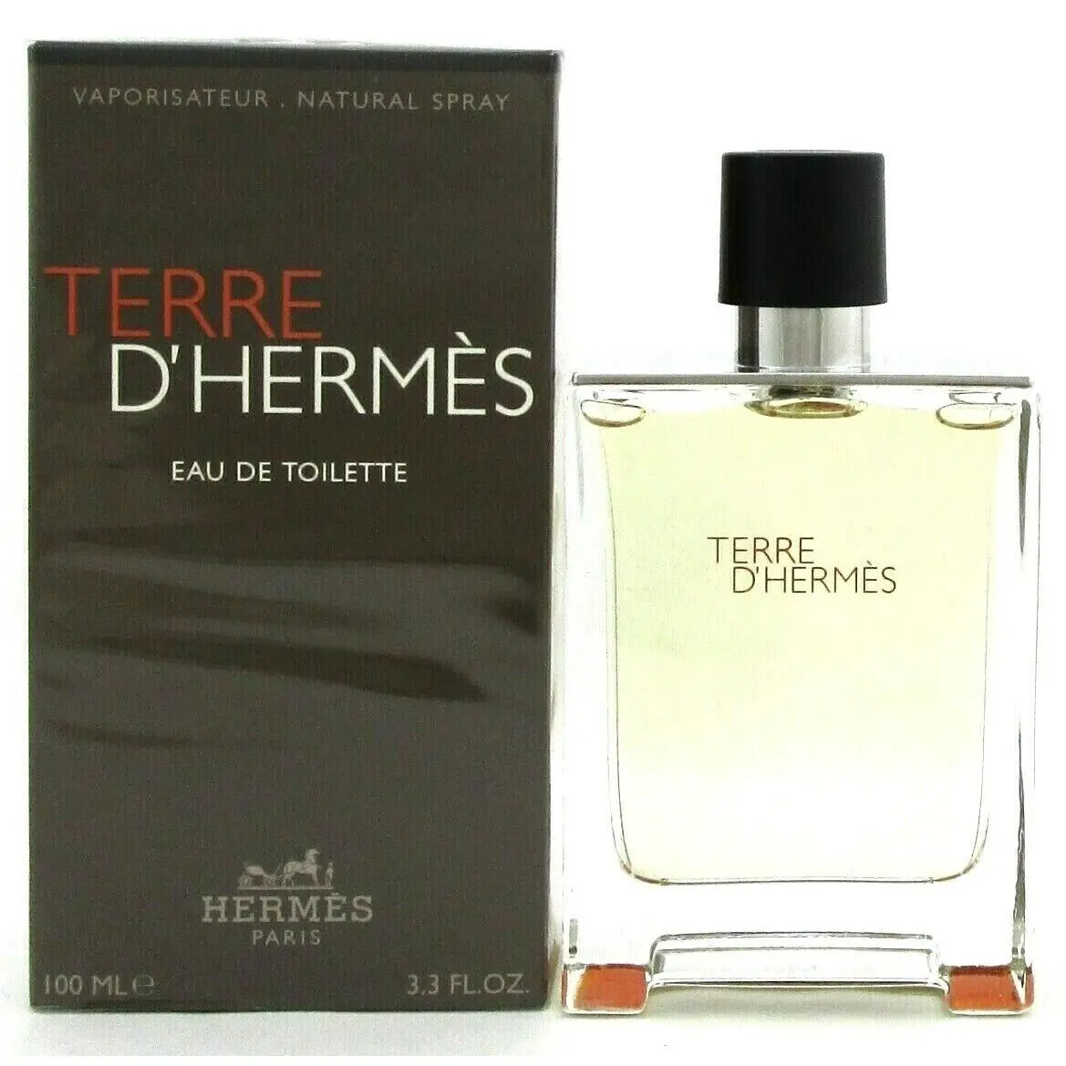 Terre D`hermes  Edt 3.3 oz Eau de Toilette Spray For Men Box by Hermes