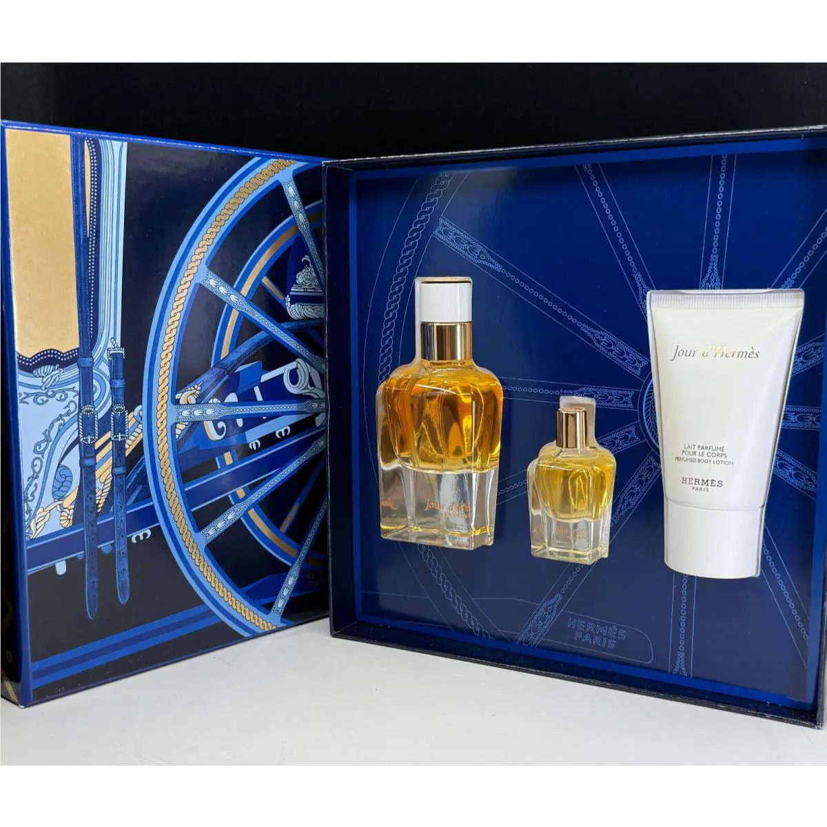 Hermes Jour D`hermes Absolu Edp edp1.6oz+0.25oz+lotion 3Pcs Gift Set