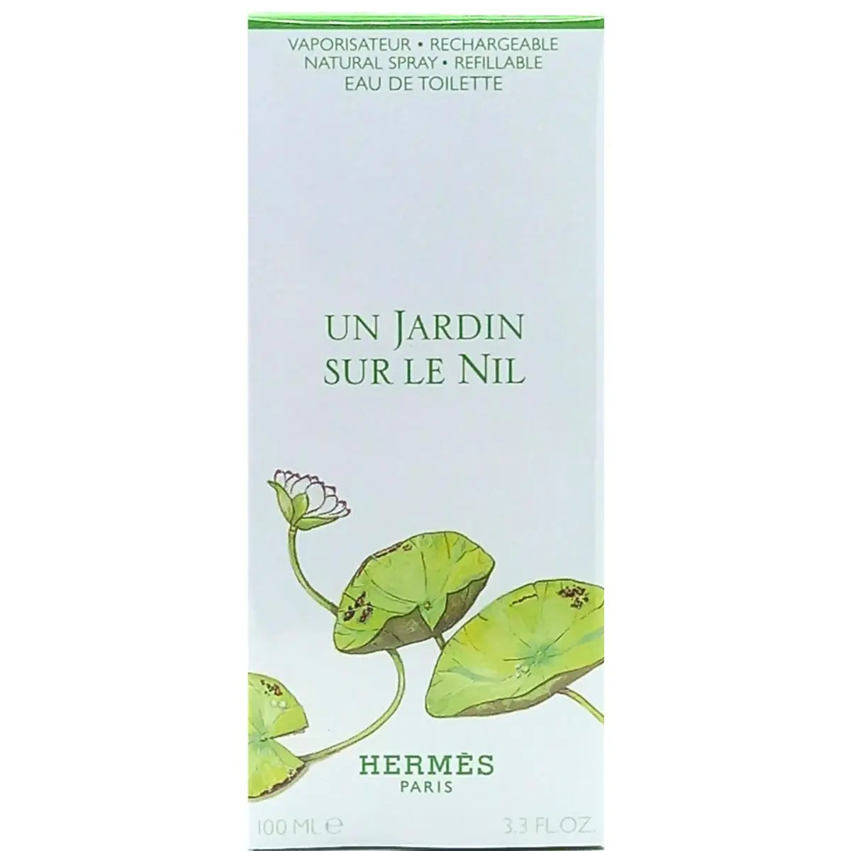 Hermes UN Jardin Sur LE Nil Eau DE Toilette Spray Unisex 3.3 Oz / 100 ml