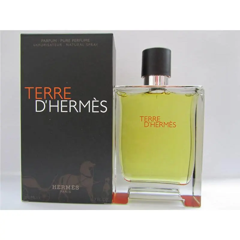 Terre D`hermes by Hermes For Men 6.7 oz Parfum / Pure Perfume Spray
