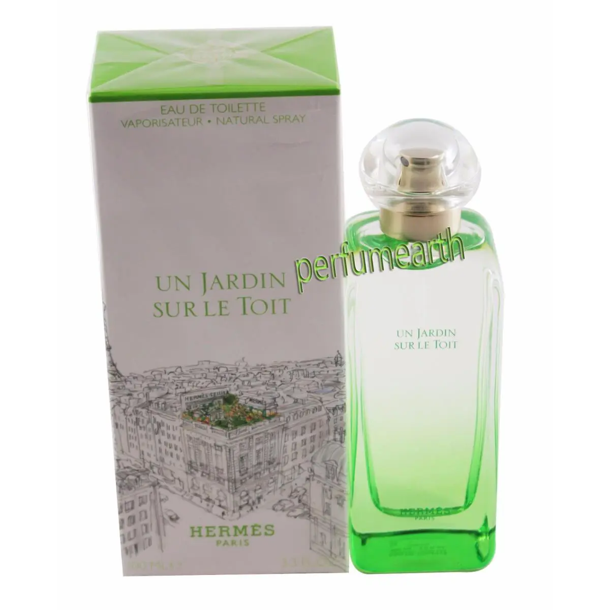 UN Jardin Sur LE Toit BY Hermes 3.3/3.4 OZ Edt Spray For Women