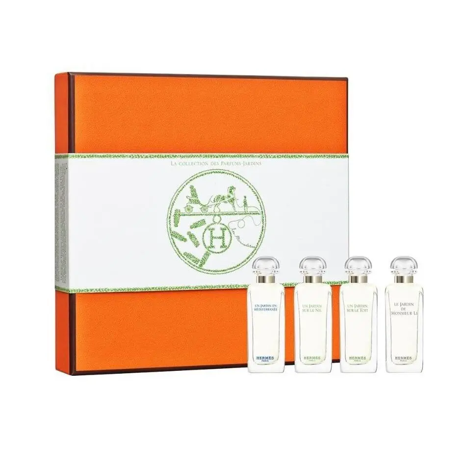 Hermes 4 Piece Jardins Discovery Set For Women