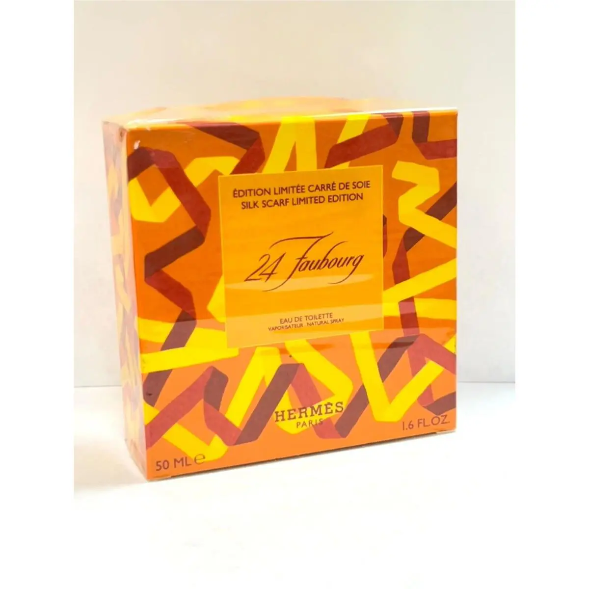 Hermes 24 Faubourg Edition Limite Carre de Soie Silk Scrf 1.7 Edt Old Version