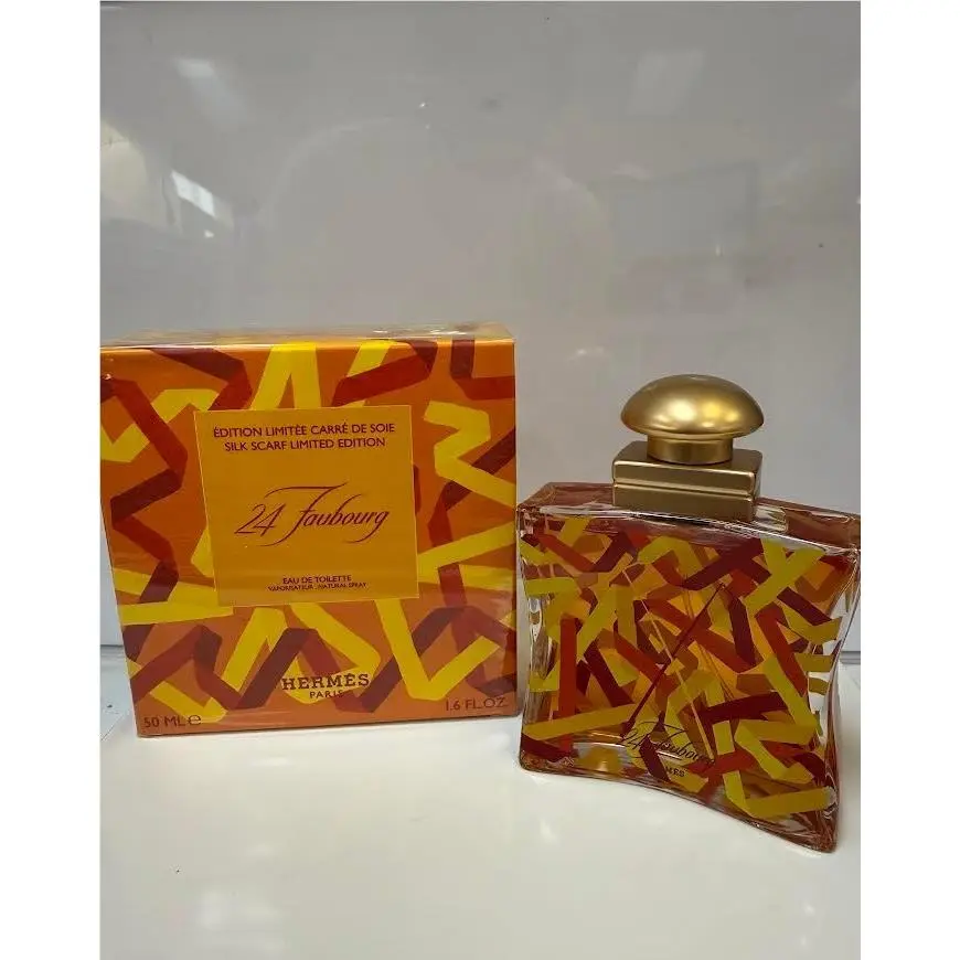 24 Faubourg Edition Limite Carre de Soie Silk Scrf 1.7 Edt Old Version by Hermes