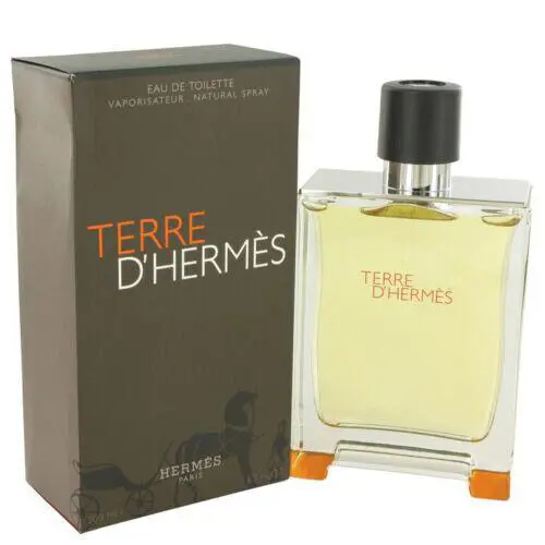 Terre D`hermes By Hermes Men 6.7 6.8 oz 200 ml Eau De Toilette Spray