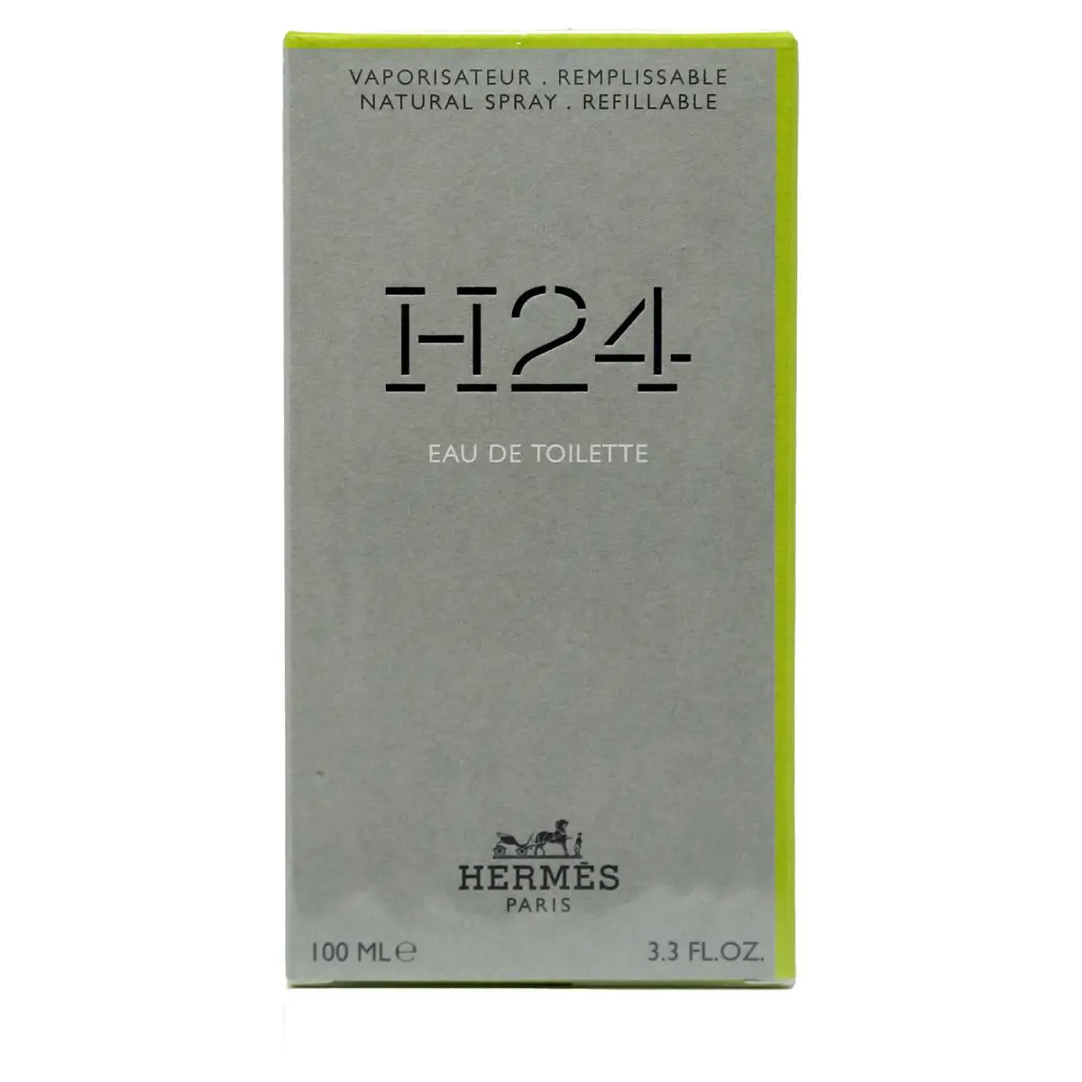 H24 by Hermes 3.3 oz/100ml Eau de Toilette Spray Refillable For Men