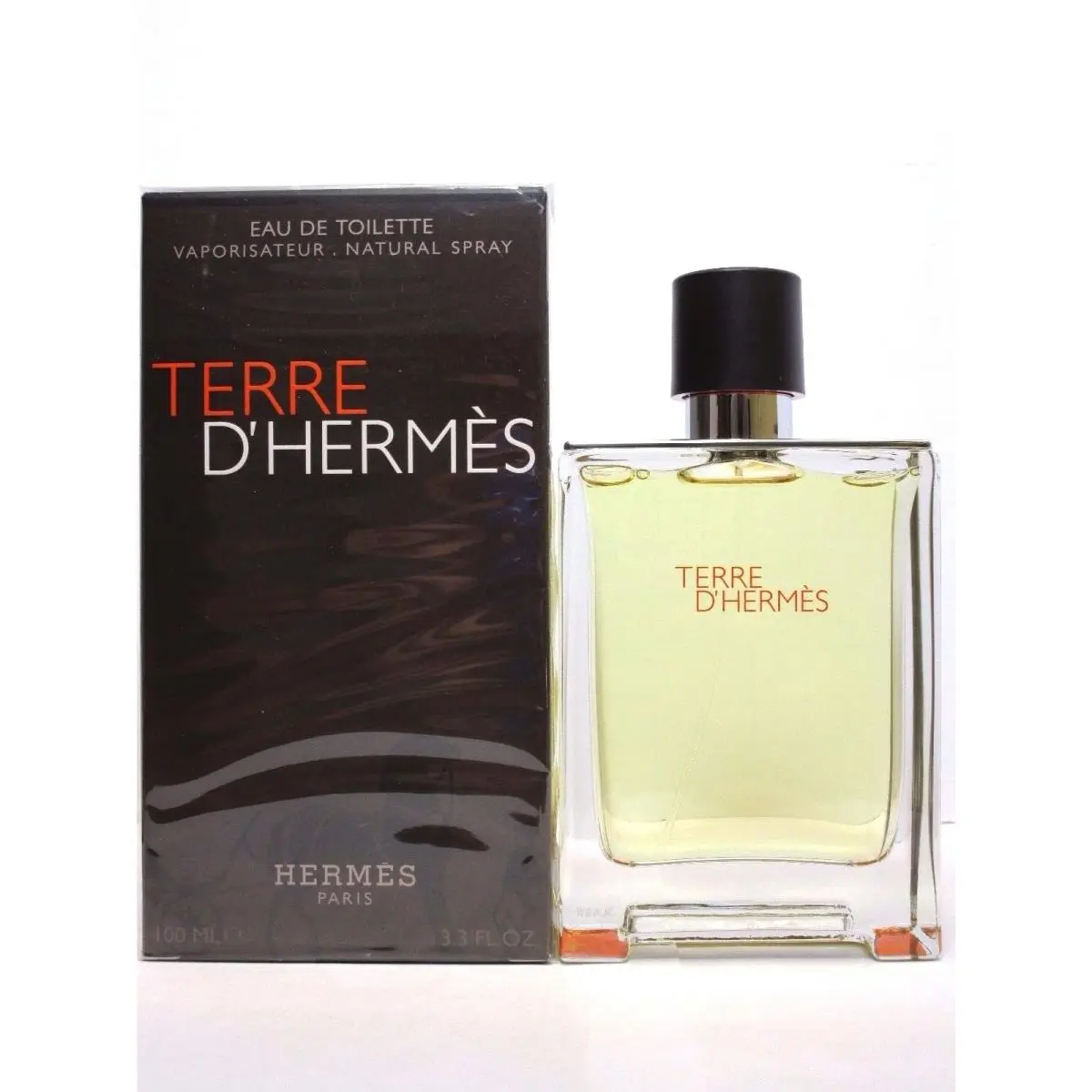 Hermes Terre D`hermes Eau De Toilette Spray For Men 3.3 Oz / 100 ml