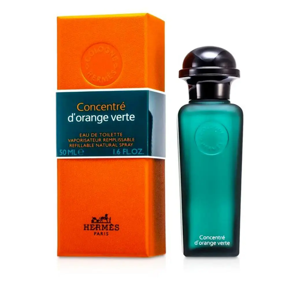 Hermes Eau D`orange Verte Edt Concentrate Spray For Men 1.6 oz