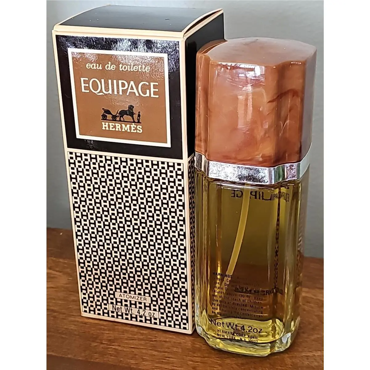 Equipage BY Hermes 4.2 /125ml Eau De Toilette Vintage Full