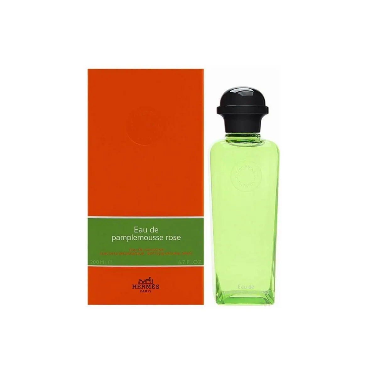Hermes Eau DE Pamplemousse Rose Eau De Cologne Bottle Natural Spray - 6.7 Oz