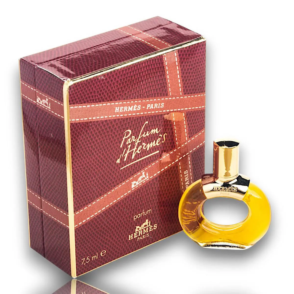 Parfum D`hermes by Hermes Splash Pure Parfum 7 5 ml 1/4 oz Boxed Rare