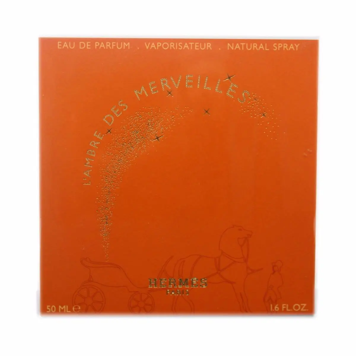 Hermes L`ambre Des Merveilles Eau DE Parfum Spray 50 ML/1.6 Fl.oz. NIB-29894
