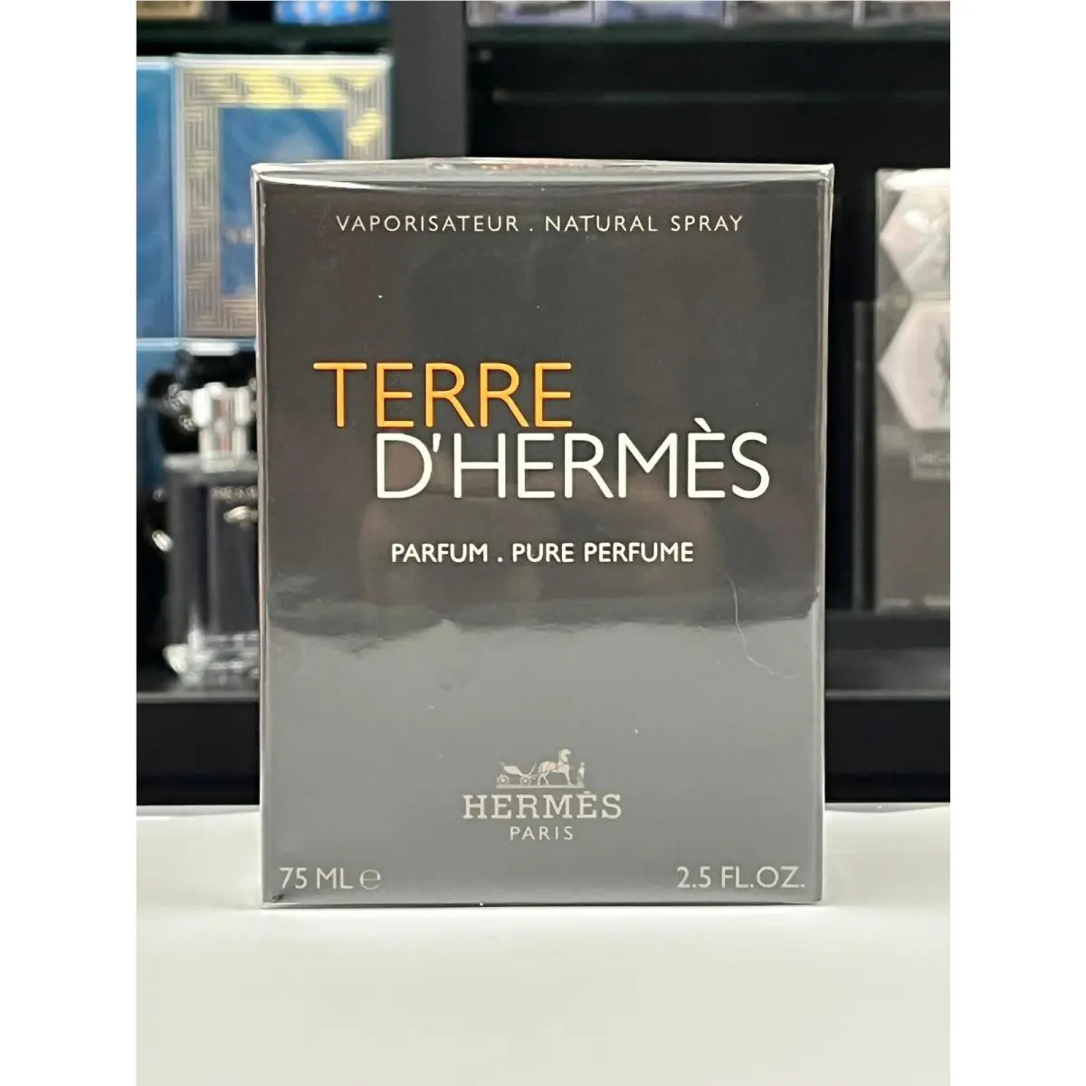 Hermes Terre D’hermès Pure Parfum For Men 2.5 Fl. Oz. / 75ml