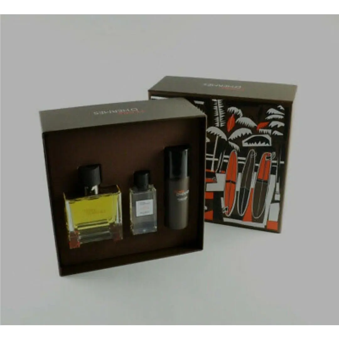 Hermes Terre D`hermes Pure Perfume 3 Pieces Gift Set