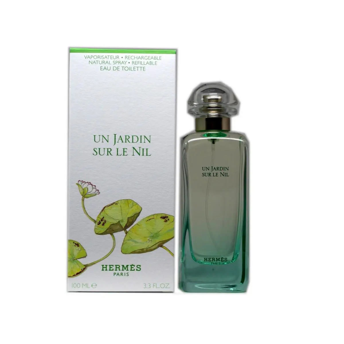 Herm S UN Jardin Sur LE Nil Eau DE Toilette Natural Spray Refillable 100ML by Hermes