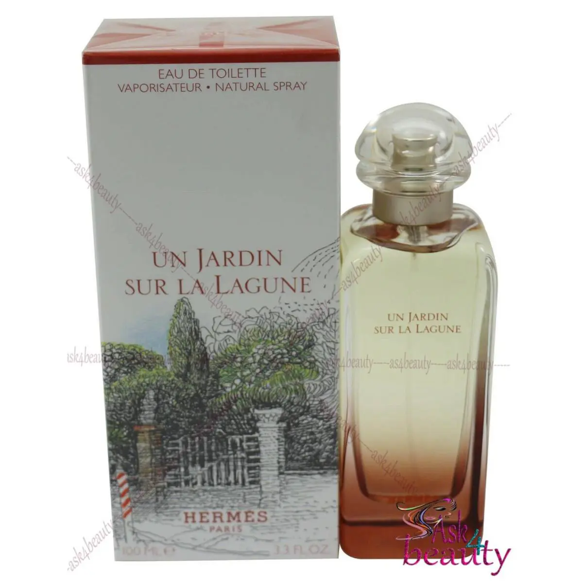 Un Jardin Sur La Lagune 3.4oz/100ml Eau de Toilette Spray By Hermes