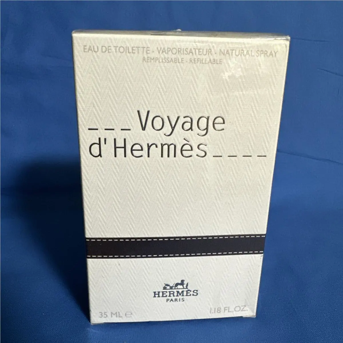 Voyage D`hermes Edt Eau DE Toilette 1.18 oz 35 ML Refillable Spray