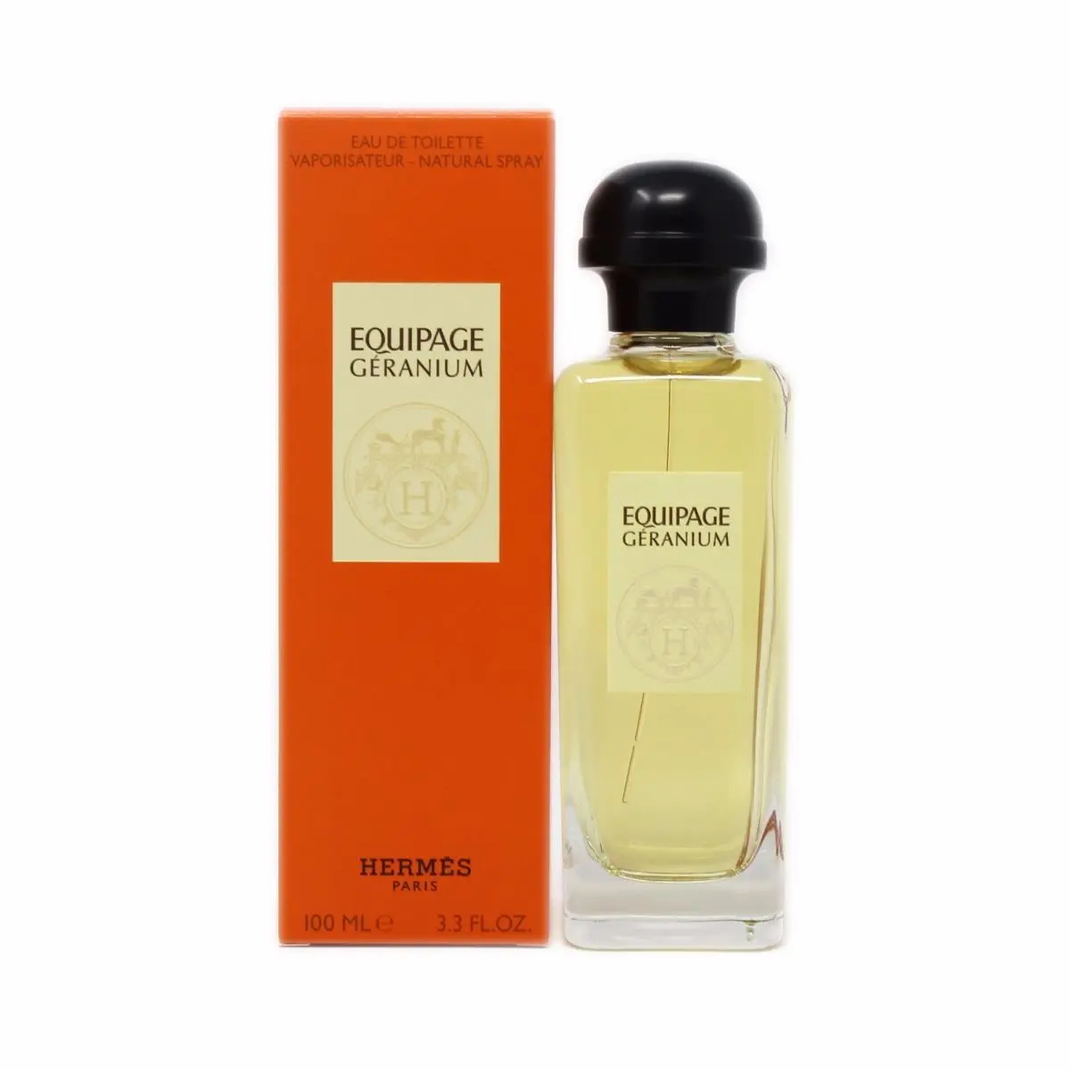 Hermes Equipage Geranium Eau DE Toilette Natural Spray 100 ML/3.3 Oz. NIB-35389