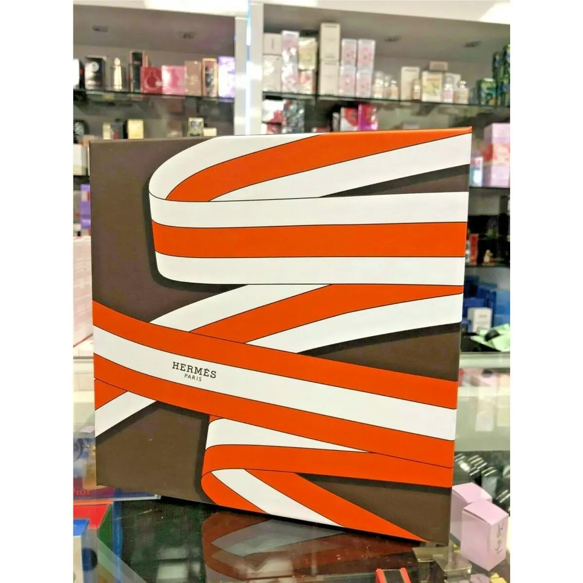 Hermes `terre D`hermes` 3 PC Set Edt Spray+ After Shave Lotion+ Shaving Foam