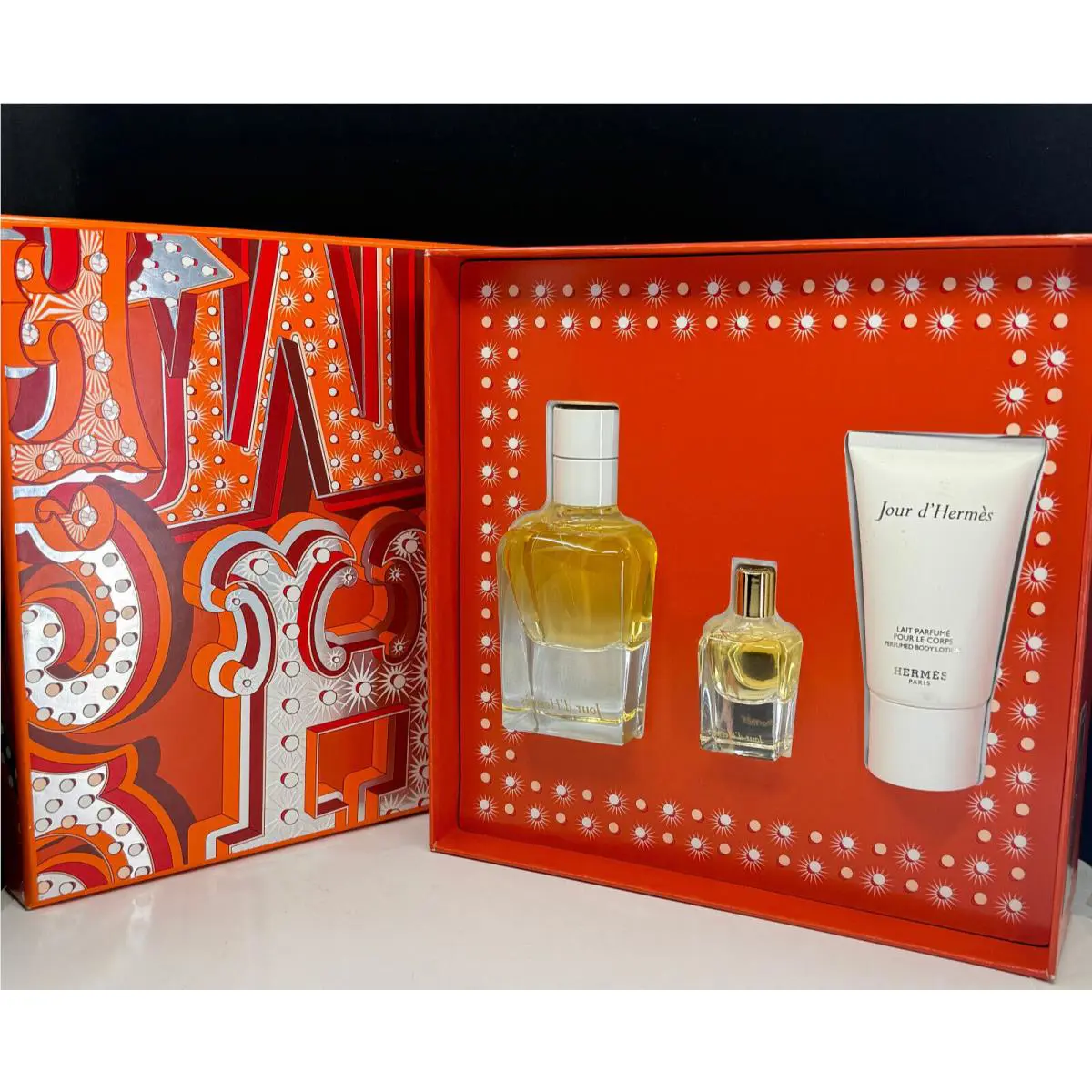Hermes Jour D`hermes 3 Piece Gift Set Eau De Parfum Spray 50 ml