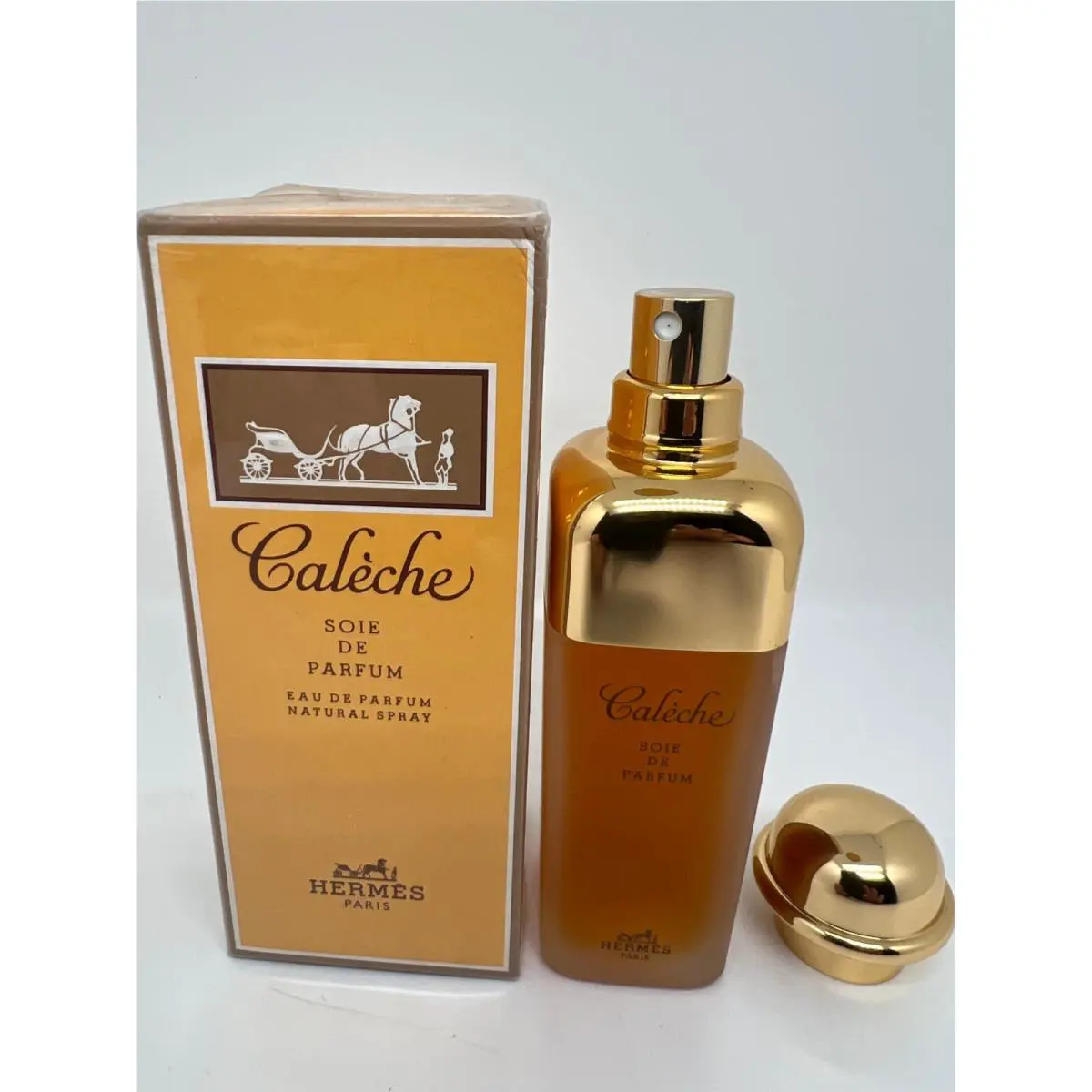 Vintage Caleche by Hermes Paris 1.6 FL oz / 50 ML Soie De Parfum Spray