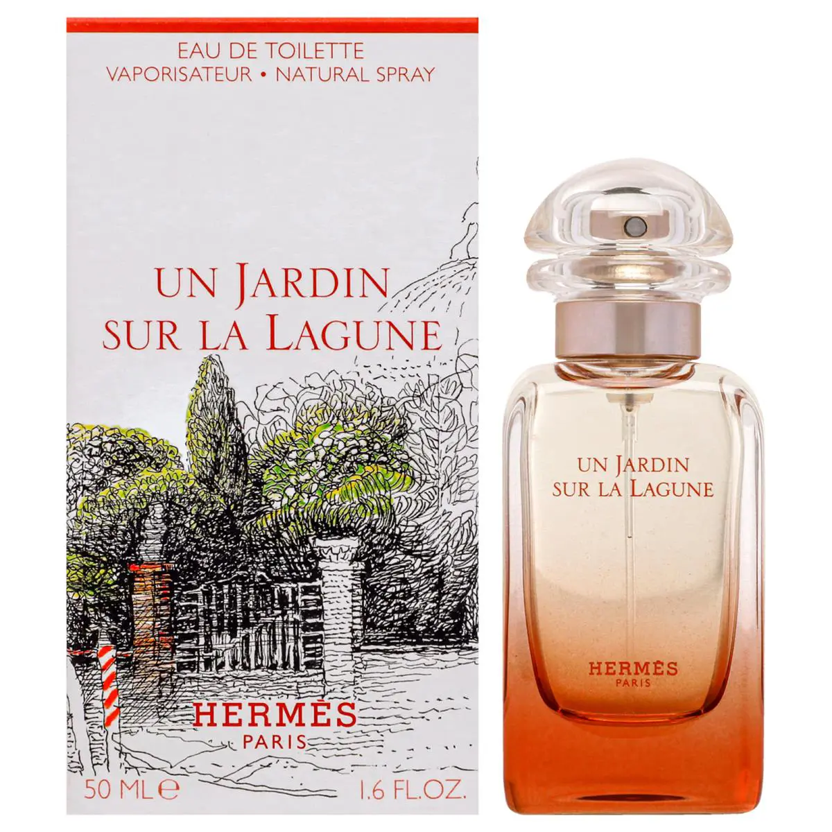 Un Jardin Sur La Lagune by Hermes For Unisex - 1.6 oz Edt Spray