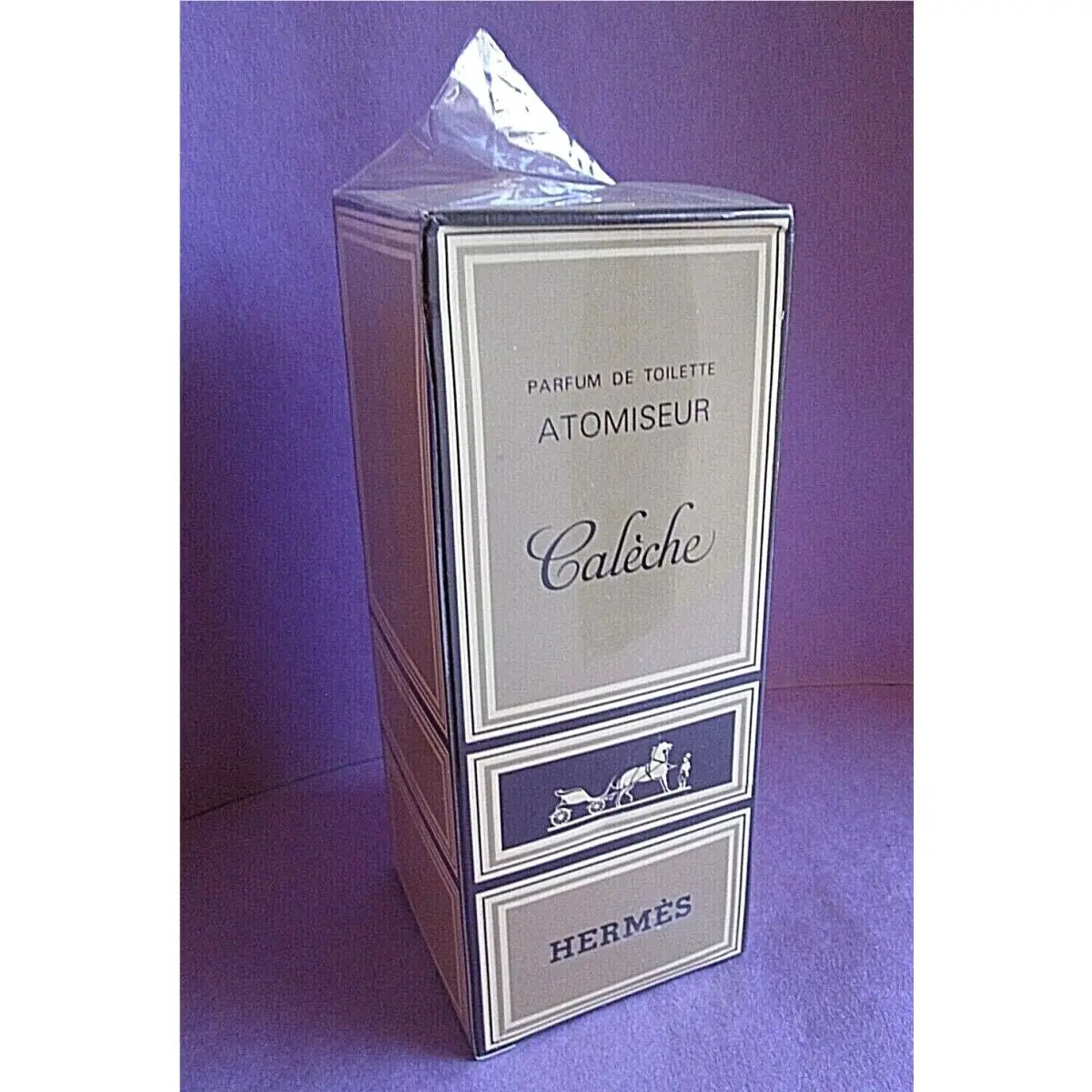 Caleche Hermes 1960s Vintage Parfum de Toilette Rechargeable 120 ml Box