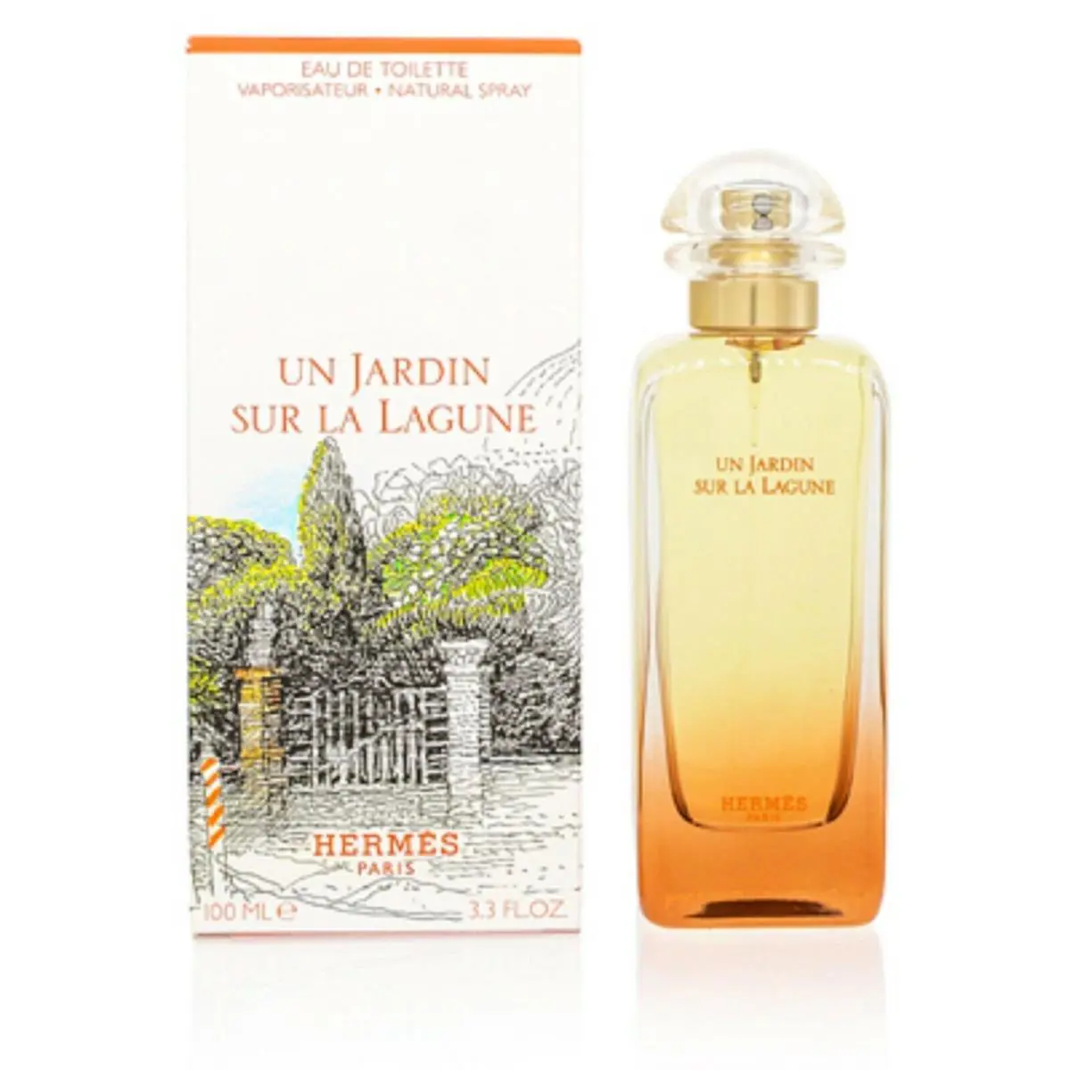 CS Un Jardin Sur La Lagune/hermes Edt Spray 3.3 Oz 100 Ml U