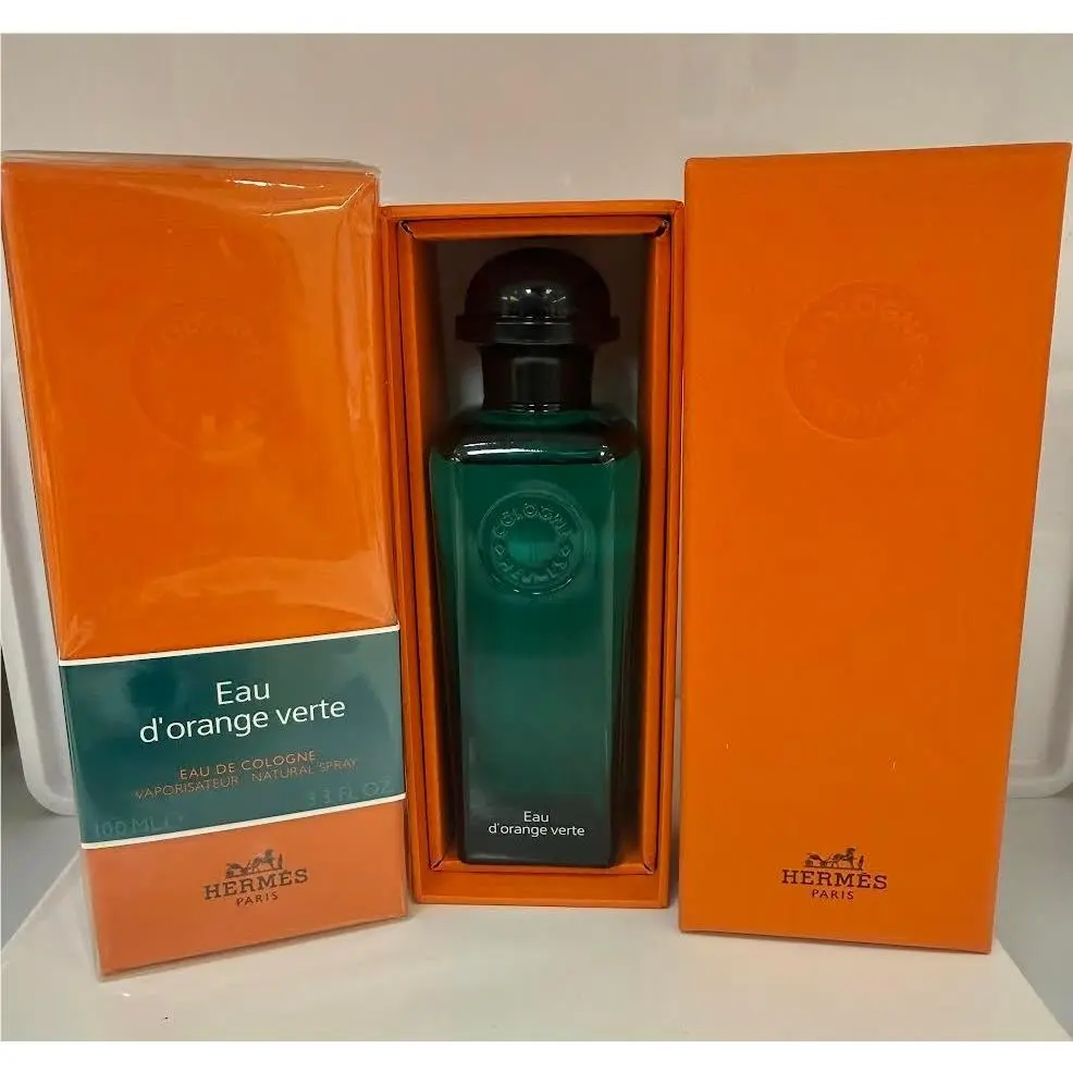 Hermes Eau D`orange Verte Eau De Cologne Natural Spray 3.4 OZ Unisex